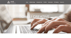 Desktop Screenshot of chillicreative.com.au